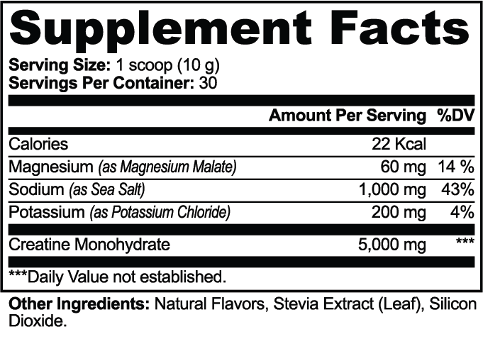 Creatine Hydration Powder