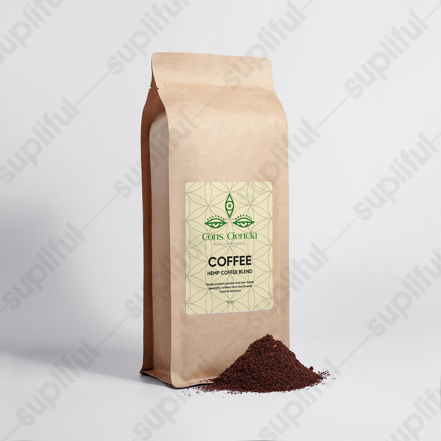 Hemp Coffee Blend - Medium Roast 16oz